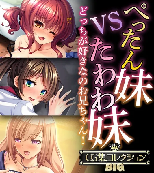 ぺったん妹VSたわわ妹〜どっちが好きなのお兄ちゃん！〜【CG集コレクションBIG】